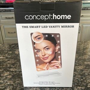 CONCEPT HOME THE SMART LED MIRROR NWT